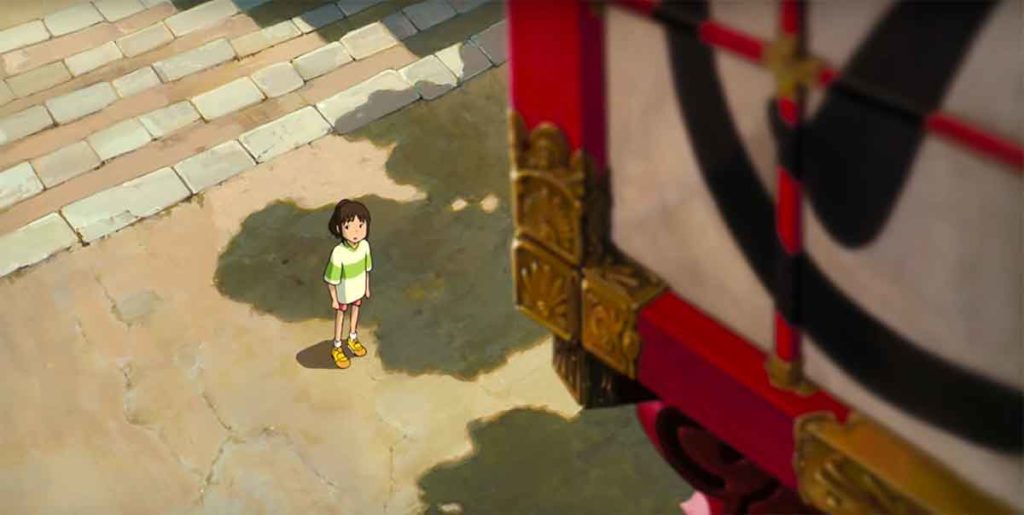 Le voyage de Chihiro, cinéma en open air à Vevey (VD) organisé par Cinérive.