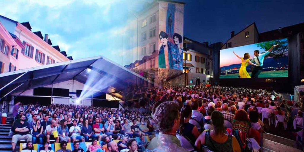 Programme du cinéma open-air à Vevey (VD) avec Découverte magazine.