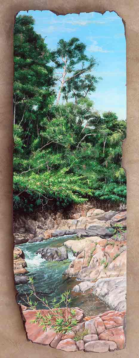 Jungle malaisienne par Fabienne Favre.