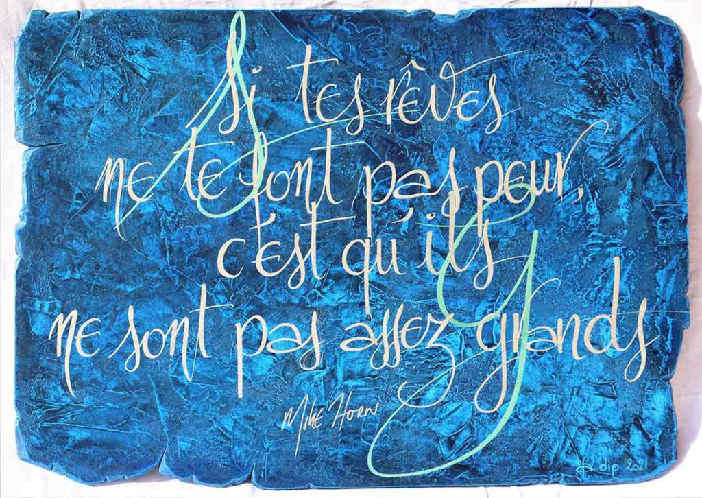 Tableau de Fabienne Favre, artiste-peintre.