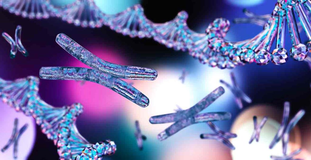 Médecine énergétique, chromosomes et ADN.