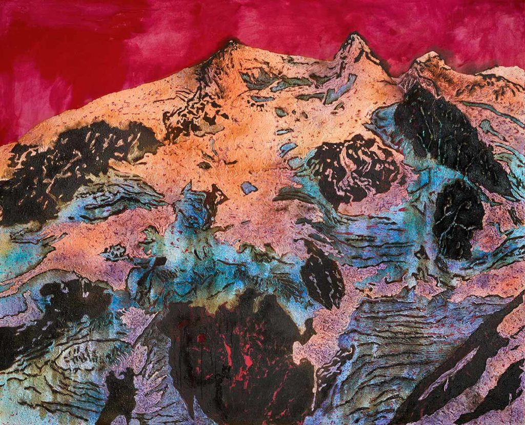 L’œuvre monumentale (2m50 sur 3 m) intitulée Rendez-nous la beauté! sera exposée à la Biennale de Pékin en 2022.