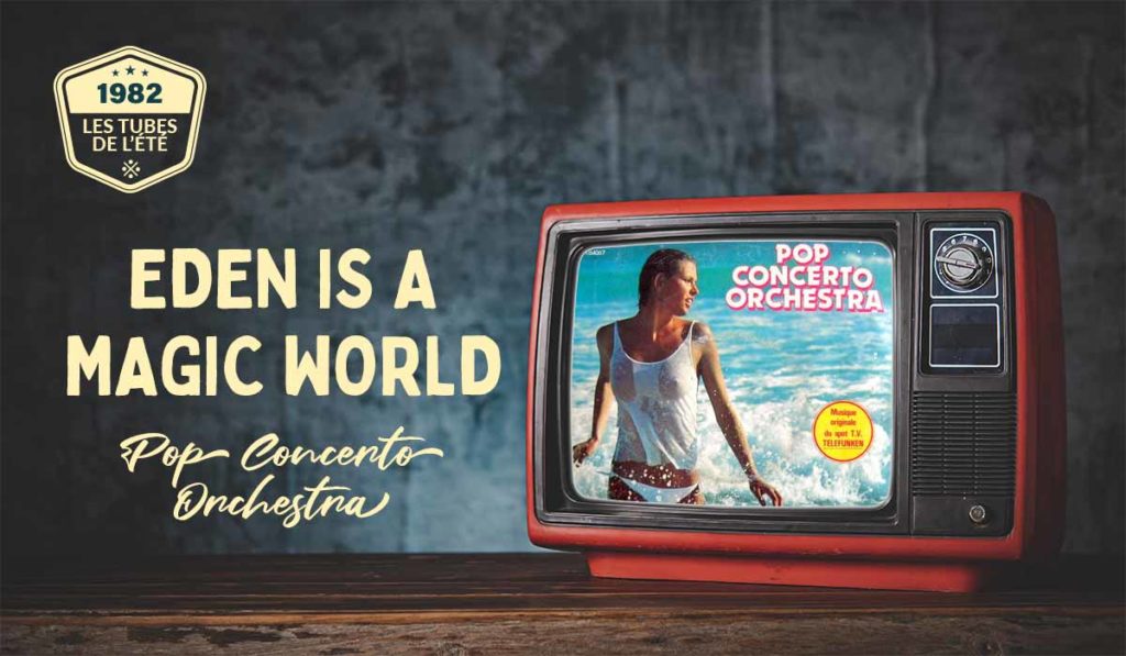 Écoutez et regardez le clip de Eden is a magic world interprété par Pop Concerto Orchestra : le tube de l'été 1982 sur découverte-magazine. Paroles incluses. Une chronique de Philippe Monnier, journaliste.