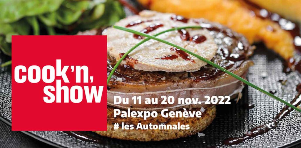 Cook'n show aux Automnales de Genève.