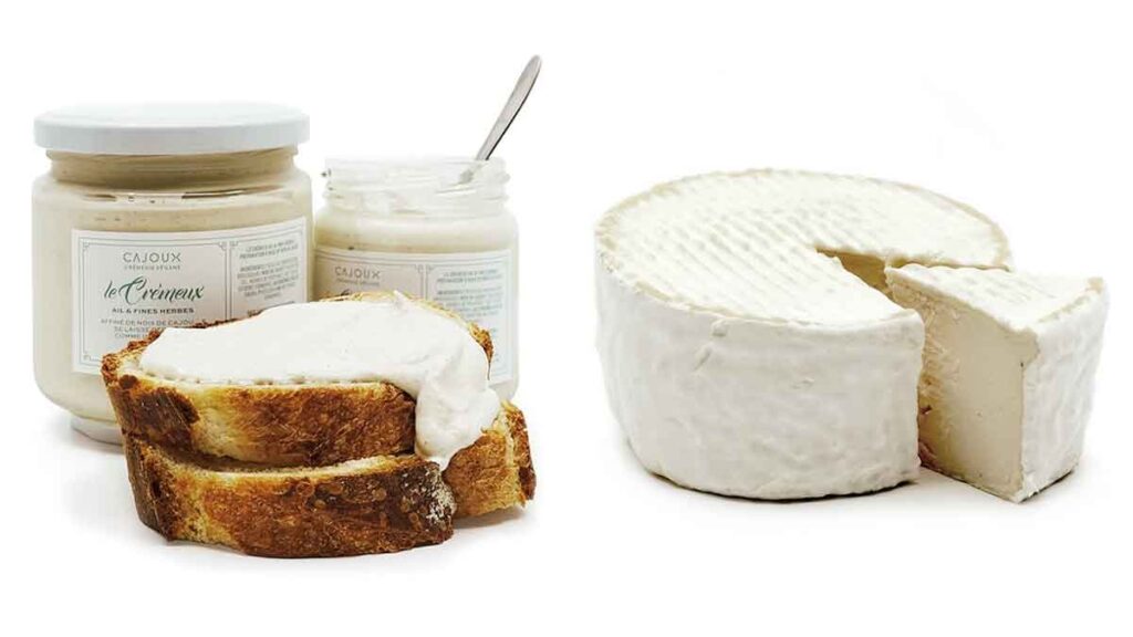 Le fromage végan, une découverte au salon Cook'n Show, aux Automnales de Genève.