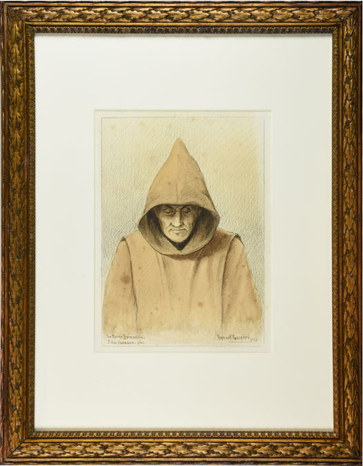 gasperi-cadre-portrait-moine