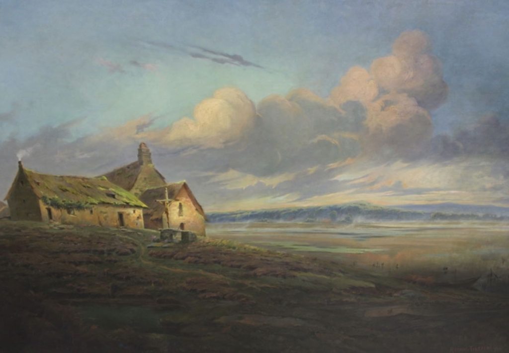 Soir orageux dans la lande limousine | Soir orageux en Limousin, Raphaël Gaspéri