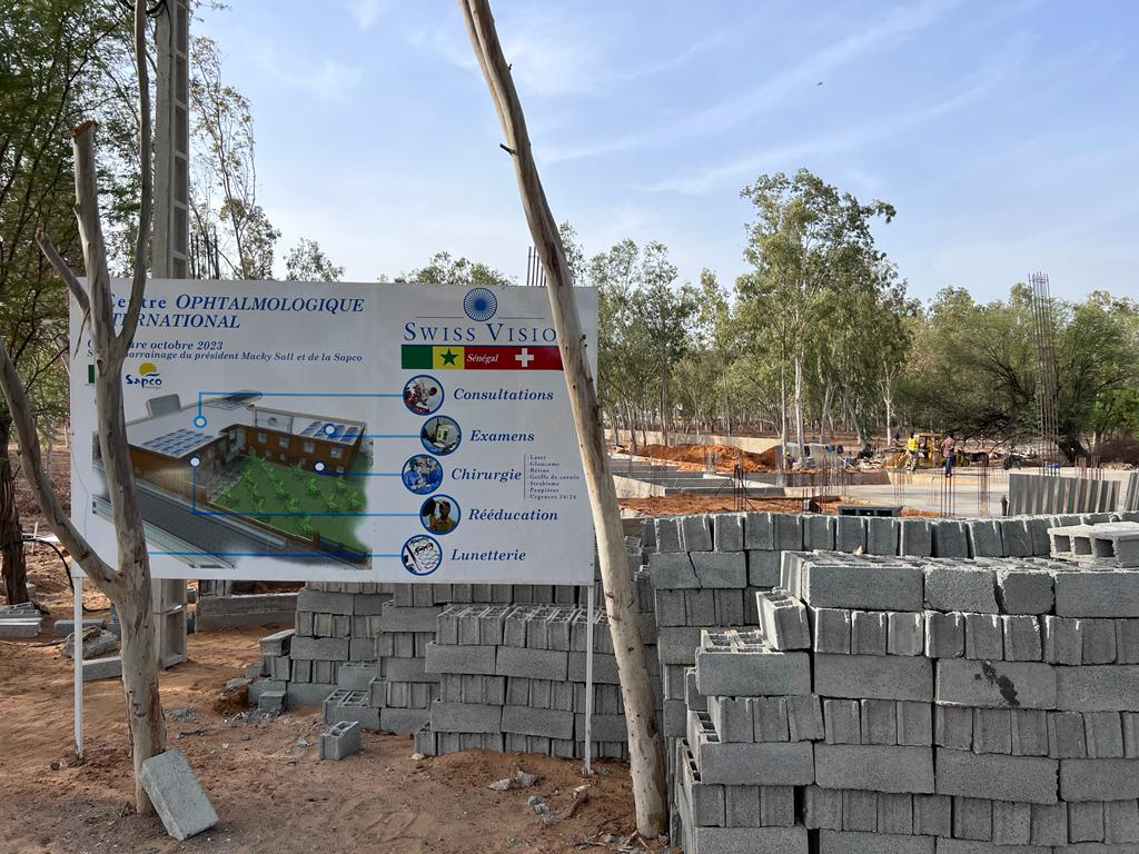 Construction Centre Ophtalmologique International Swiss Visio, Sénégal, Dakar
