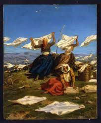 Emile-Loubon,-les-lavandières