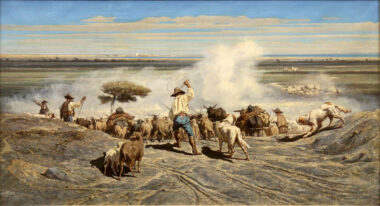 Emile-Loubon-retour-de-troupeau