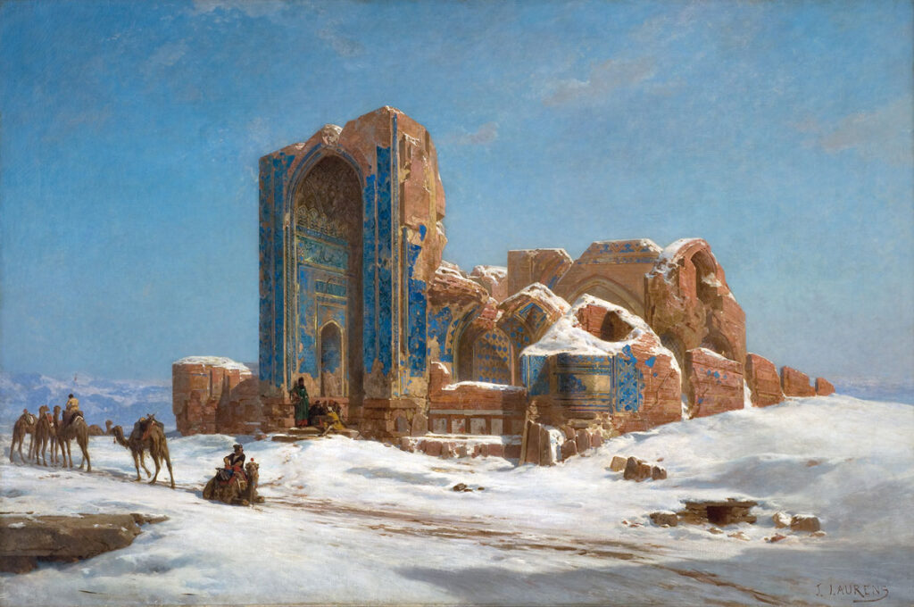 La Mosquée bleue à Tauris (1872), Montpellier, musée Fabre