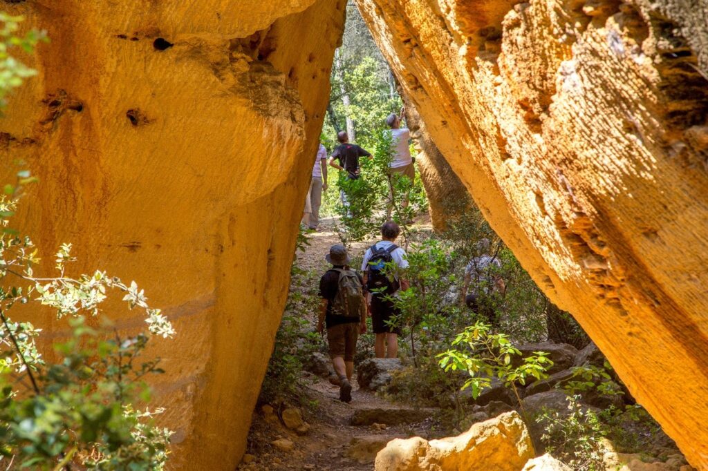 Carrière de Bibémus à Aix-en-Provence