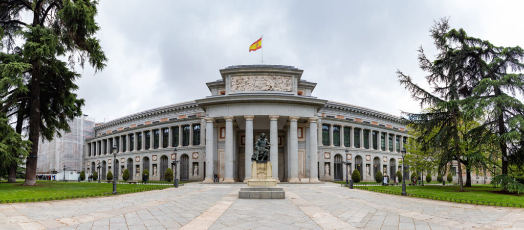 Musée du Prado en vue panoramique