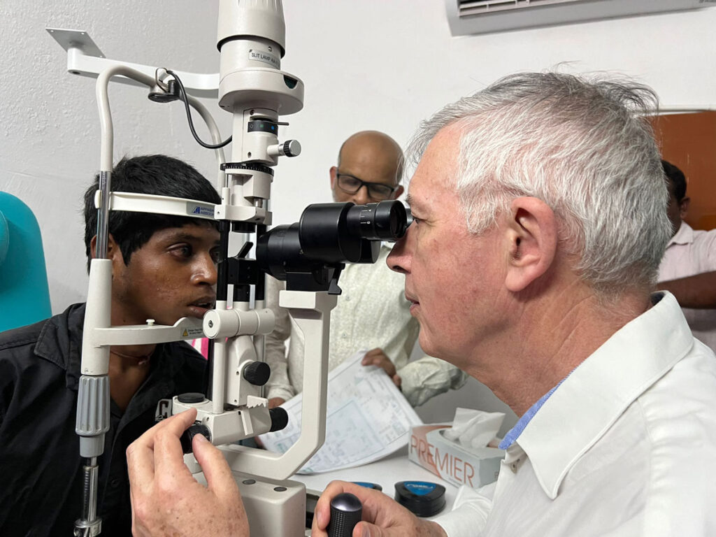 Contrôle des yeux de Baloo