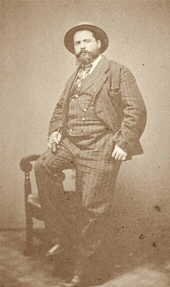 Portrait de Paul Saïn par Michel, photographe à Avignon.