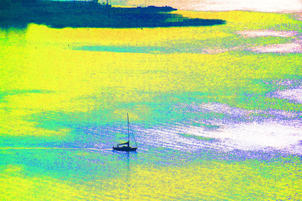 Bateau en photo metamorphose