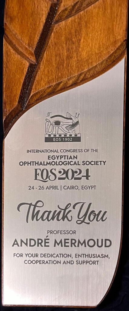 Remerciement André Mermoud