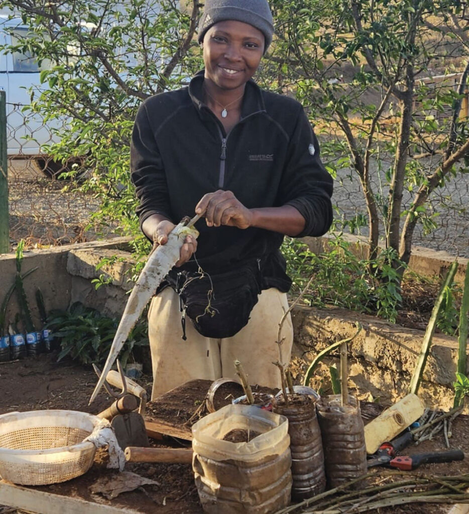 Jolie femme souriante du Cap Vert
