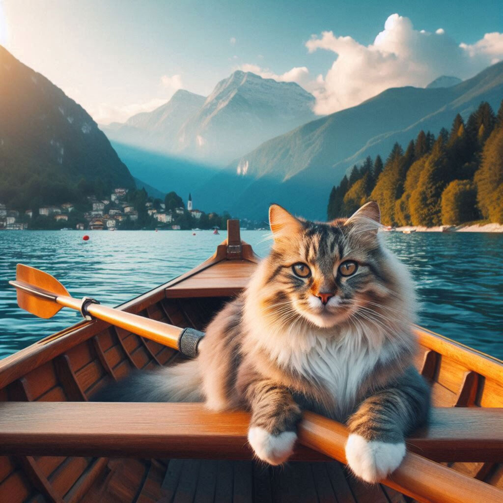 Aladin sur un bateau