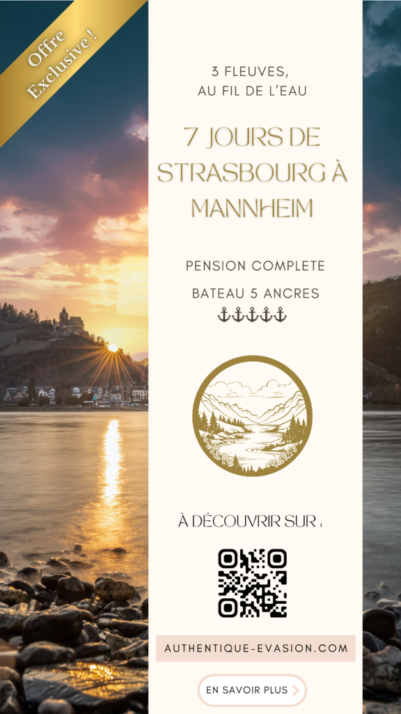 Bannière voyage Rhin format story instagram