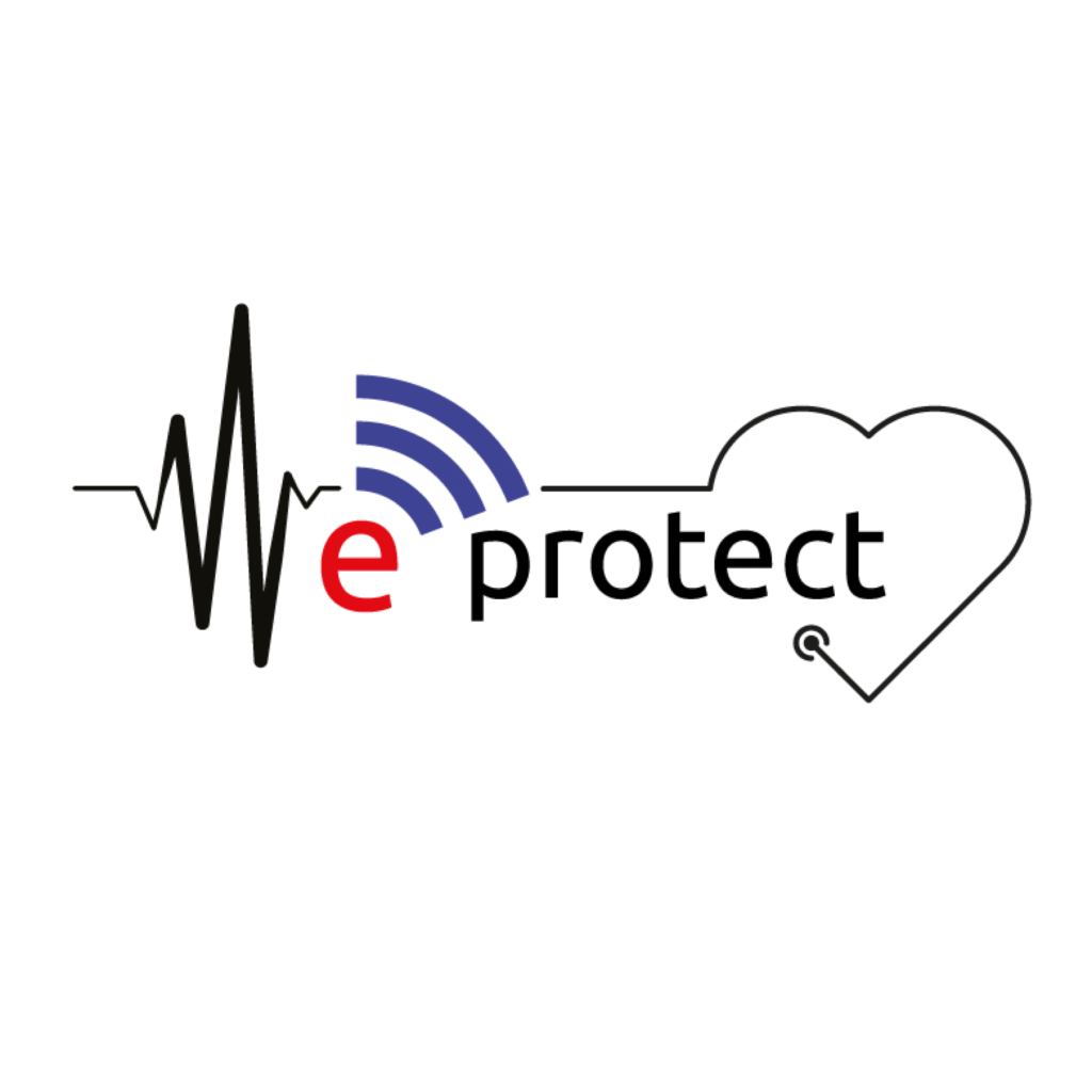 logo we protect fond blanc