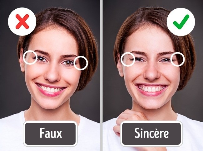Vrai sourire / faux sourire