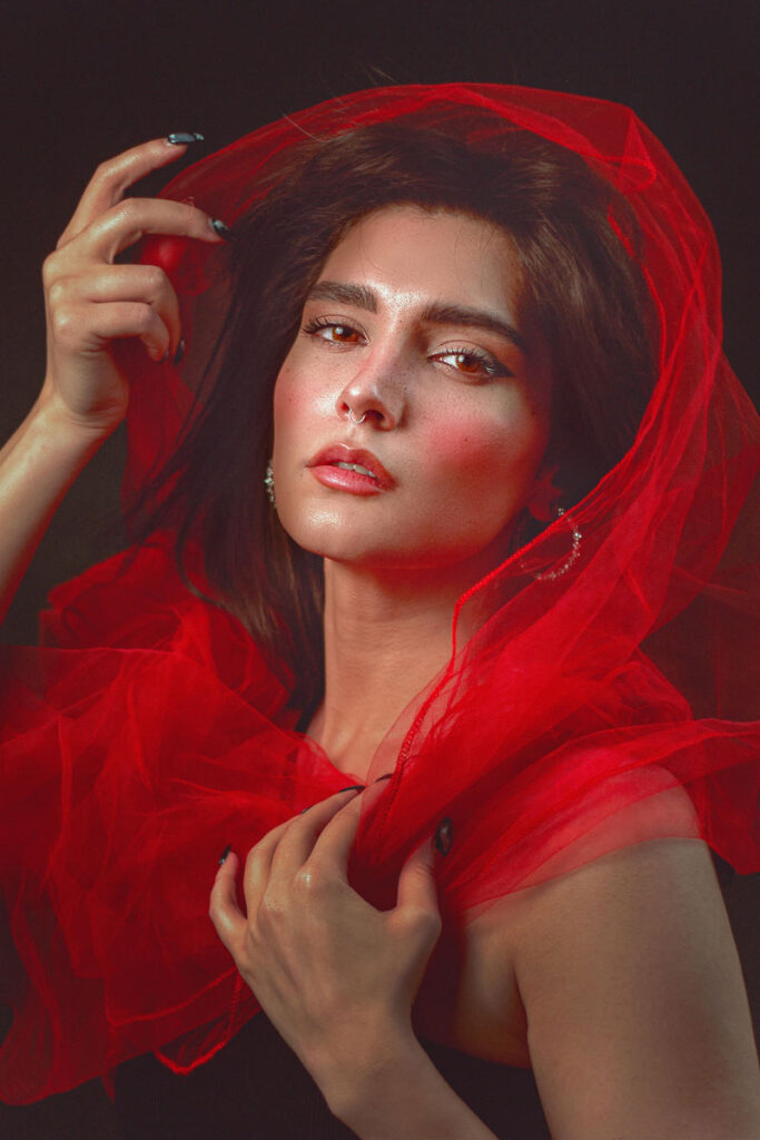 Le regard d'une femme orientale