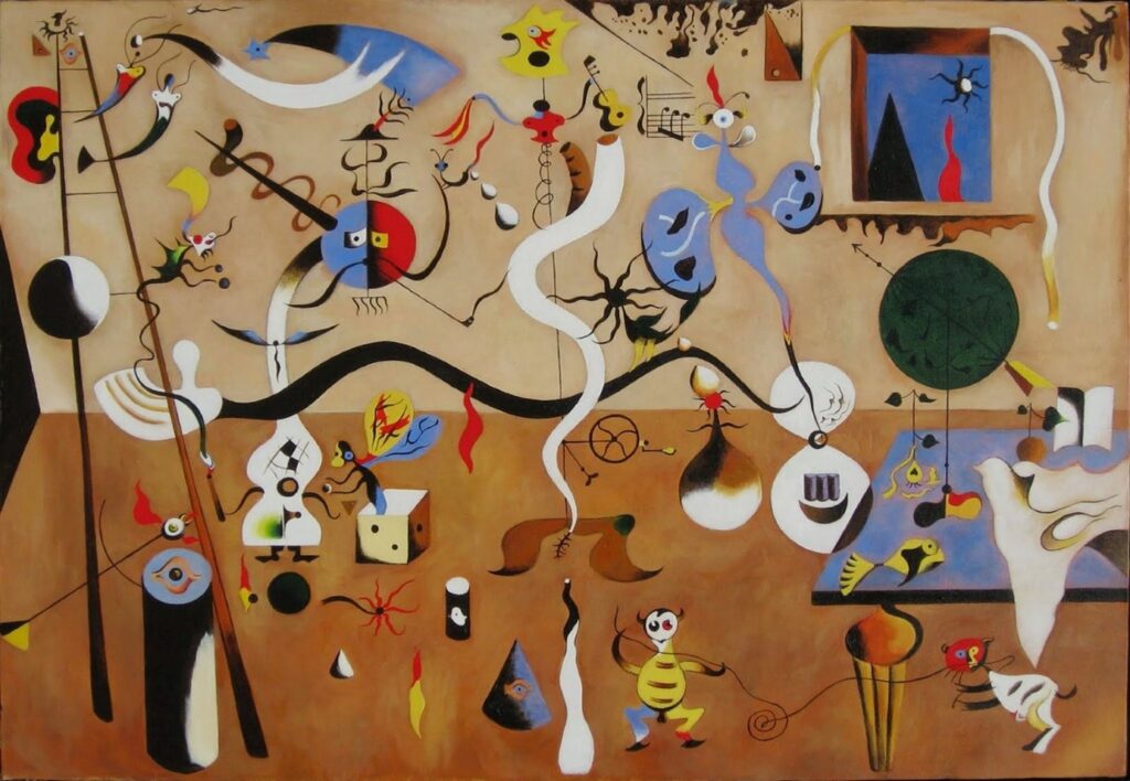 Le Carnaval d'Arlequin de Joan Miró