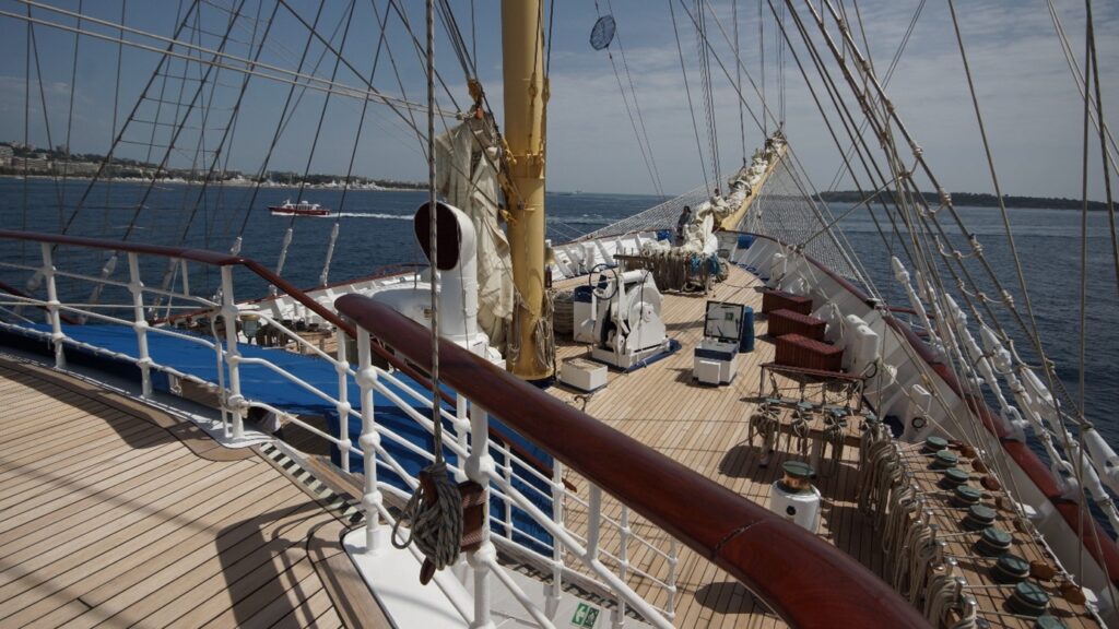 Le pont du Royal Clipper