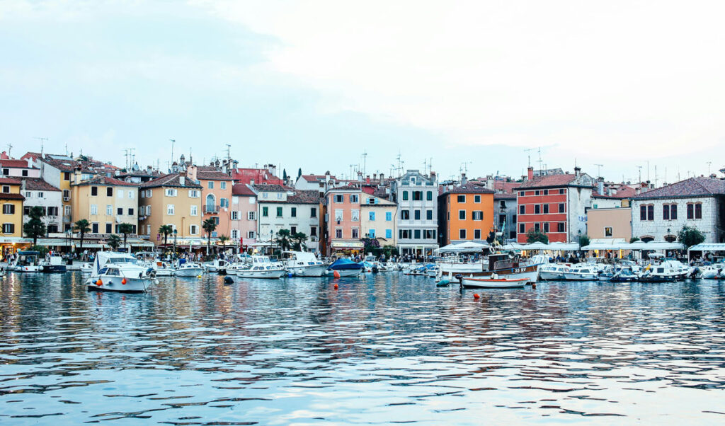 La ville de Rovinj en Croatie