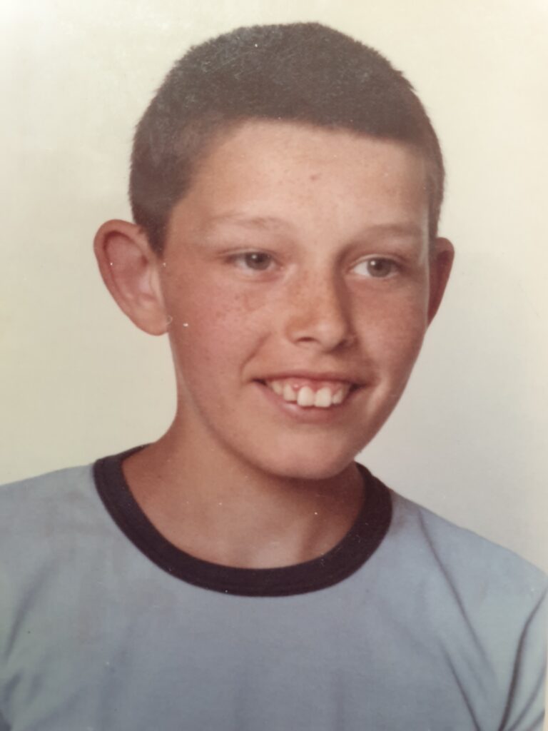 André Mermoud à 12 ans