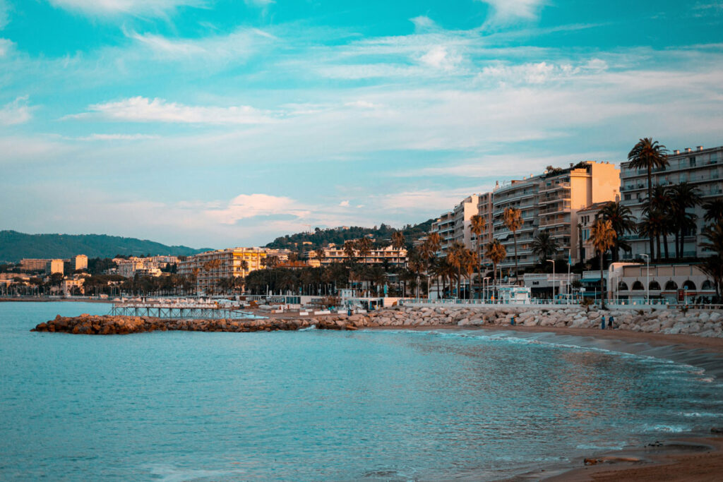 Vue sur la ville de Cannes