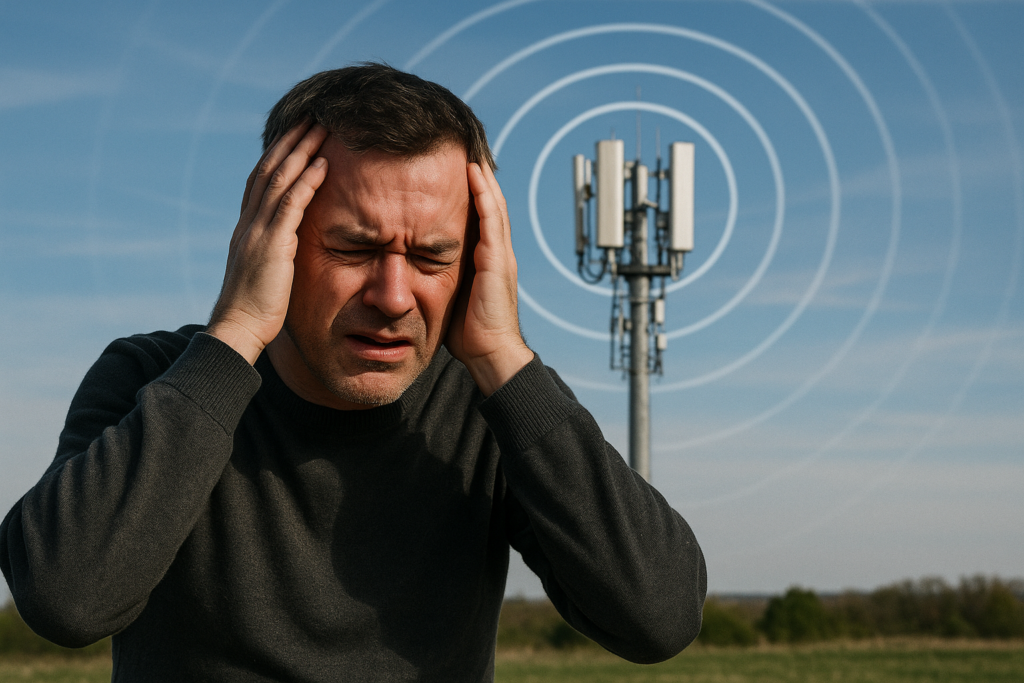 Homme et Antenne Parasite