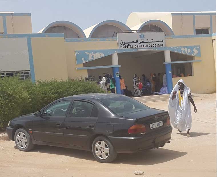 L’hôpital du glaucome de Nouachott de la Fondation Bouamatou
